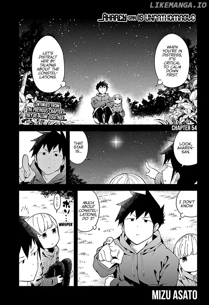 Aharen-san wa Hakarenai chapter 54 - page 3
