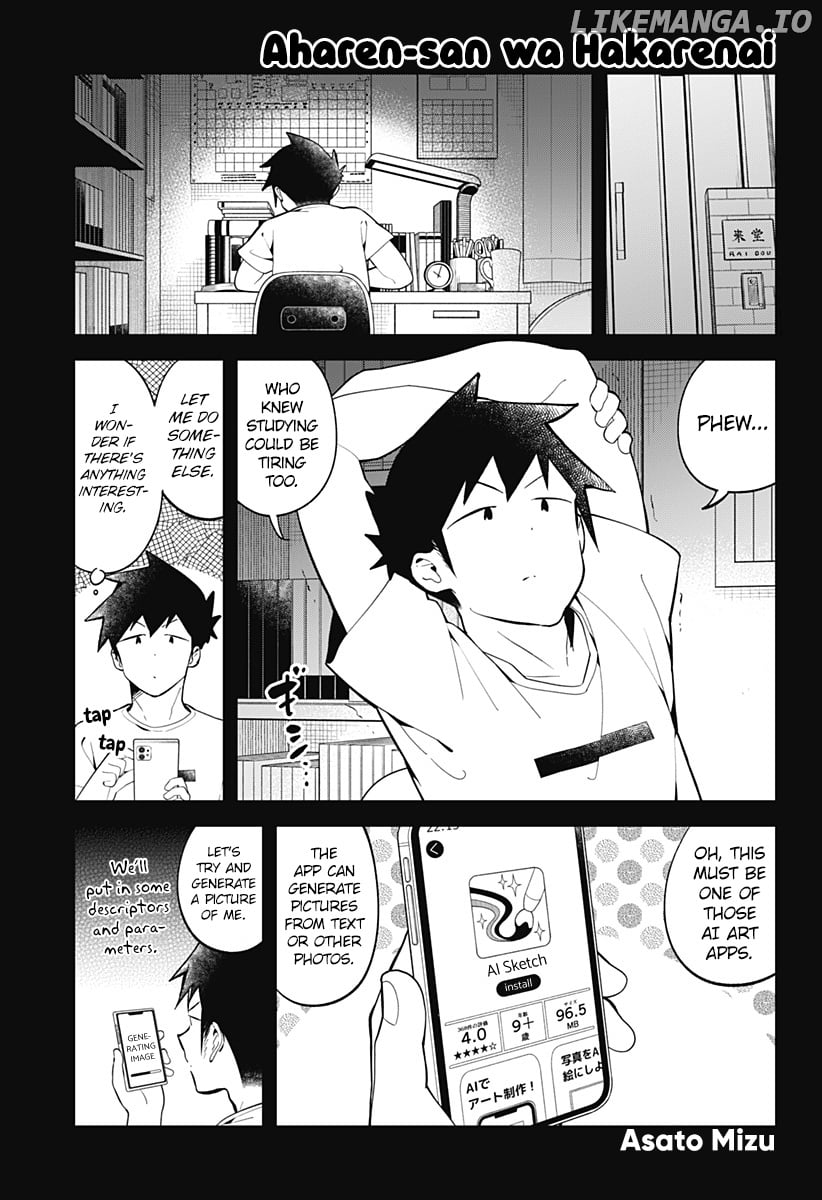Aharen-san wa Hakarenai chapter 157 - page 2
