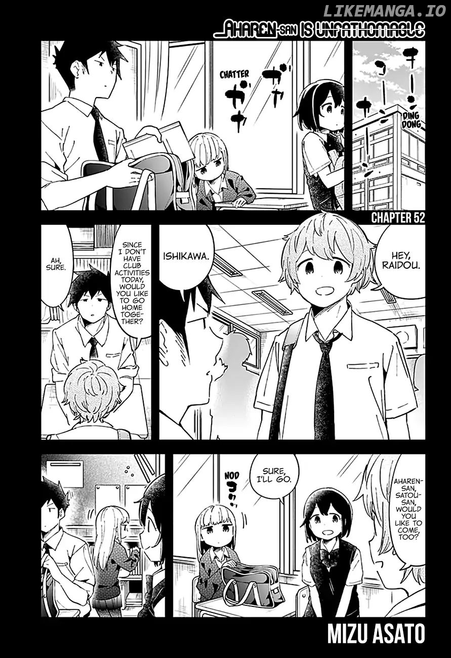 Aharen-san wa Hakarenai chapter 52 - page 3