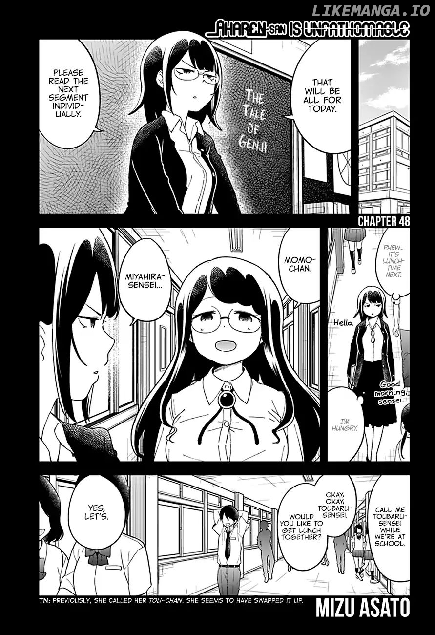 Aharen-san wa Hakarenai chapter 48 - page 3