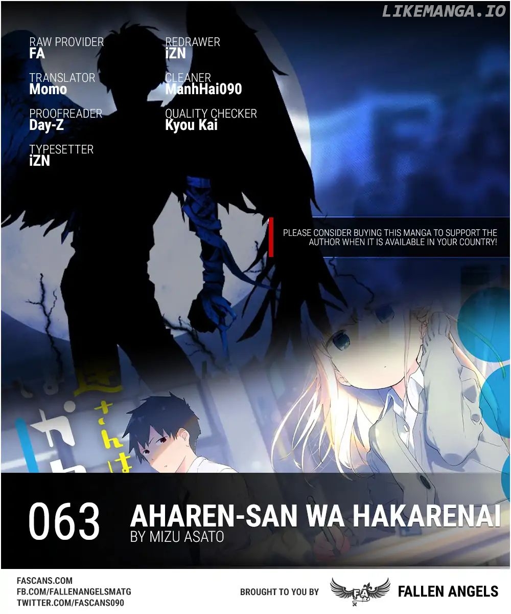 Aharen-san wa Hakarenai chapter 63 - page 1