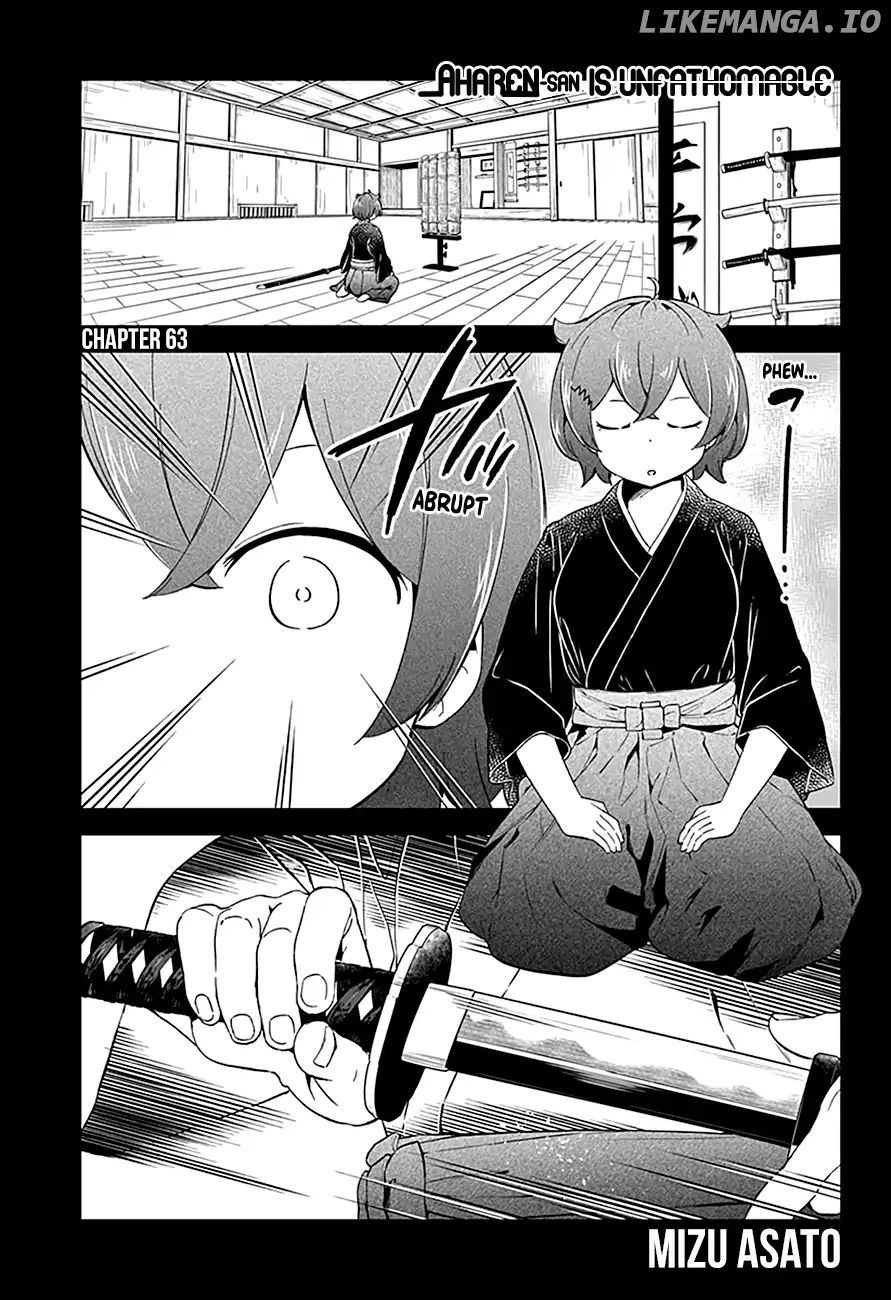 Aharen-san wa Hakarenai chapter 63 - page 2