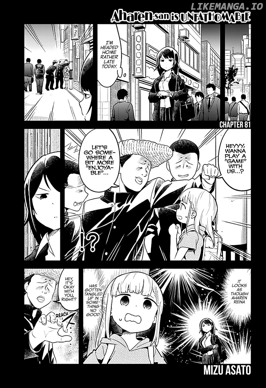 Aharen-san wa Hakarenai chapter 81 - page 2