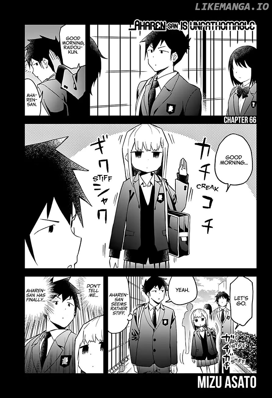 Aharen-san wa Hakarenai chapter 66 - page 2
