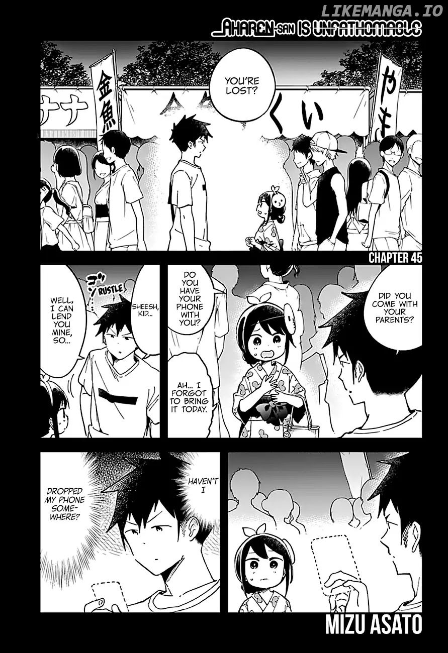 Aharen-san wa Hakarenai chapter 45 - page 3