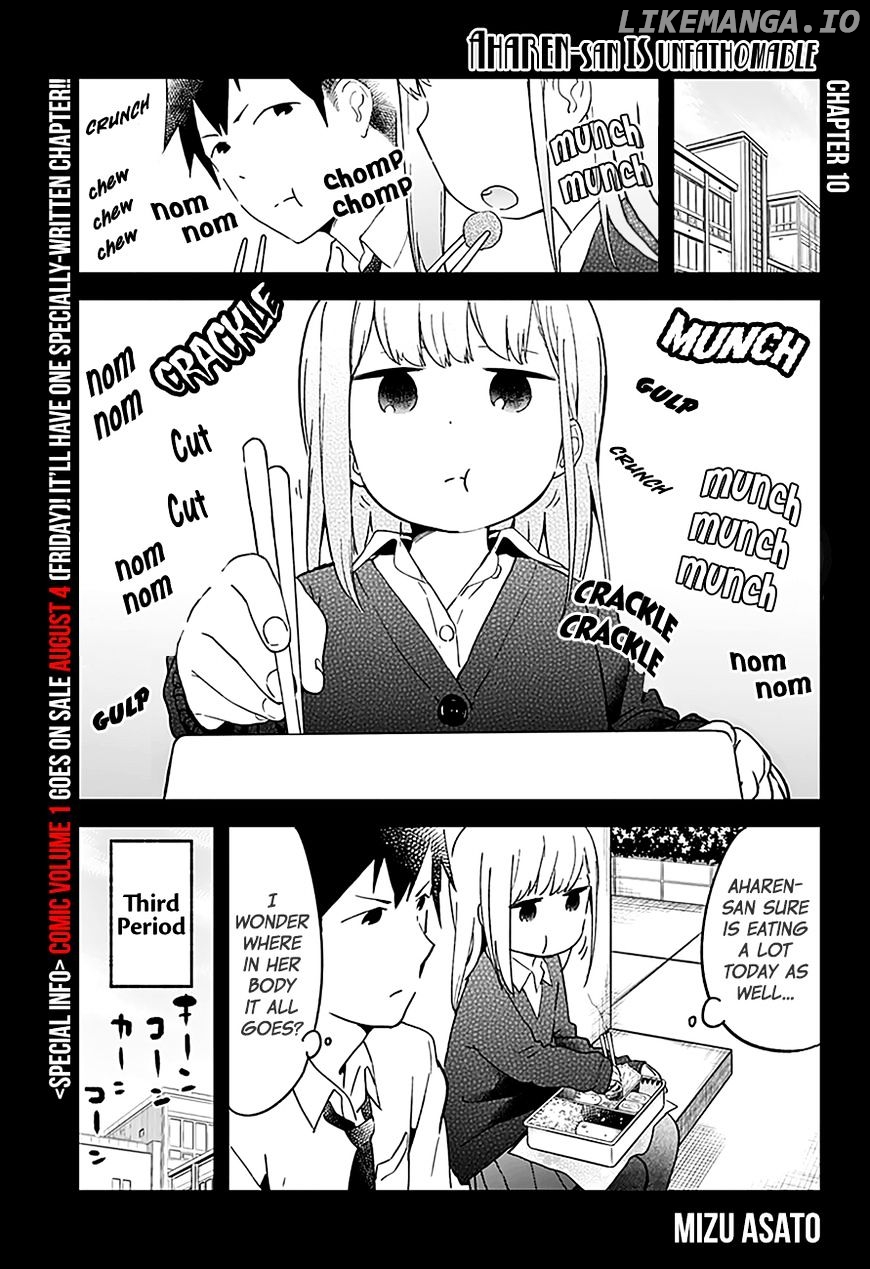 Aharen-san wa Hakarenai chapter 10 - page 2