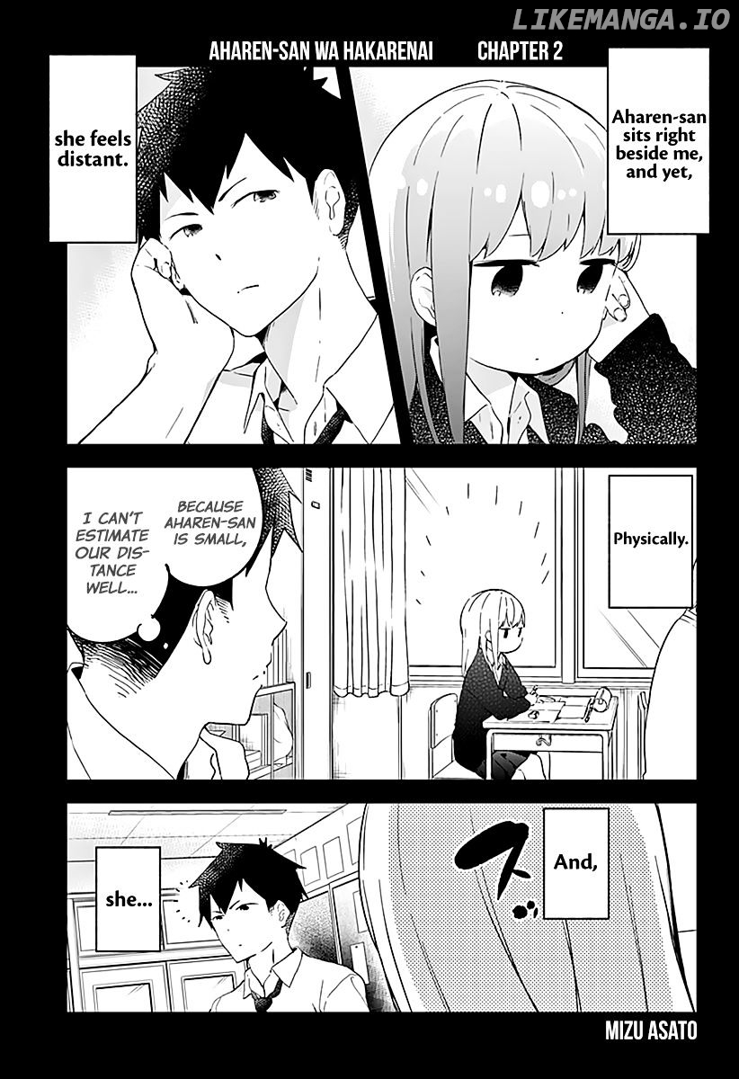 Aharen-san wa Hakarenai chapter 2 - page 3