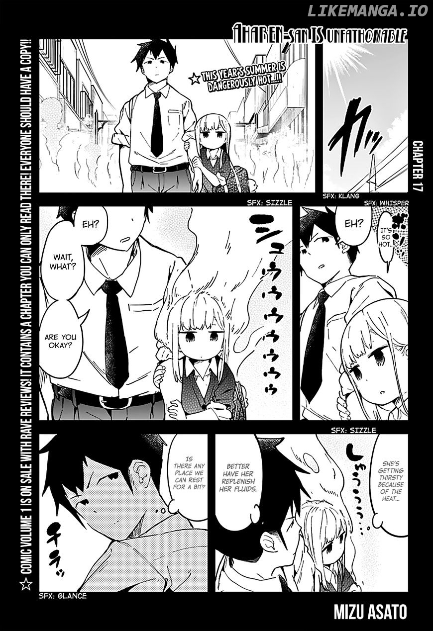 Aharen-san wa Hakarenai chapter 17 - page 3