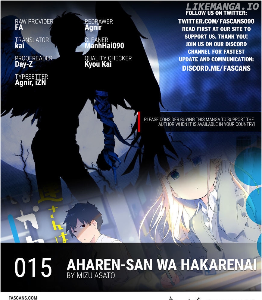 Aharen-san wa Hakarenai chapter 15 - page 1