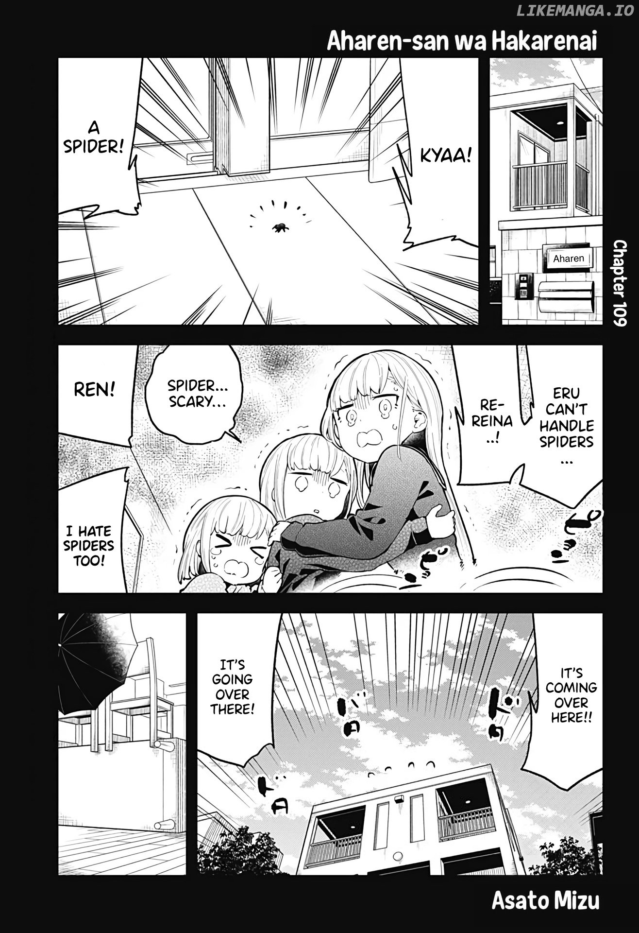 Aharen-san wa Hakarenai chapter 109 - page 2
