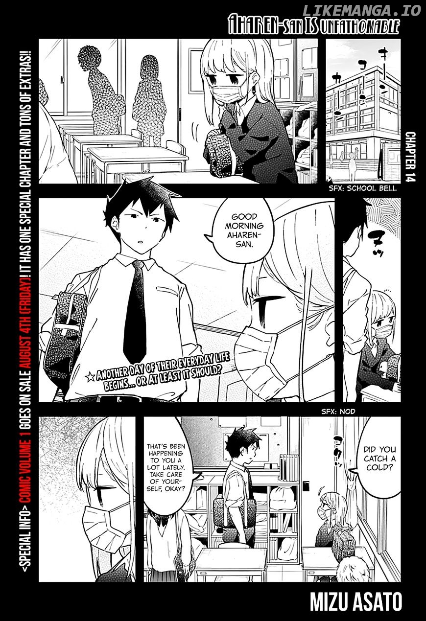 Aharen-san wa Hakarenai chapter 14 - page 3