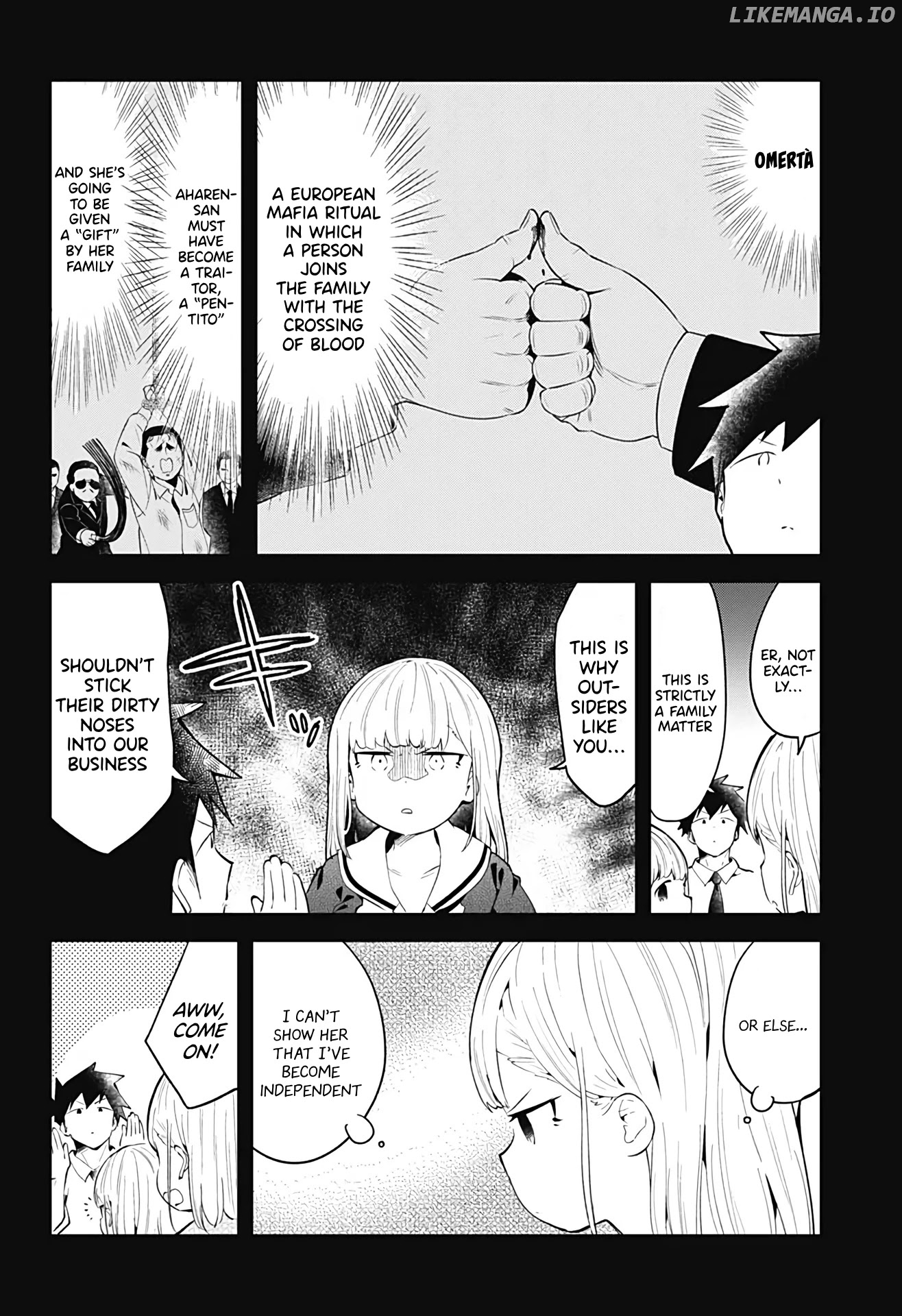Aharen-san wa Hakarenai chapter 106 - page 9