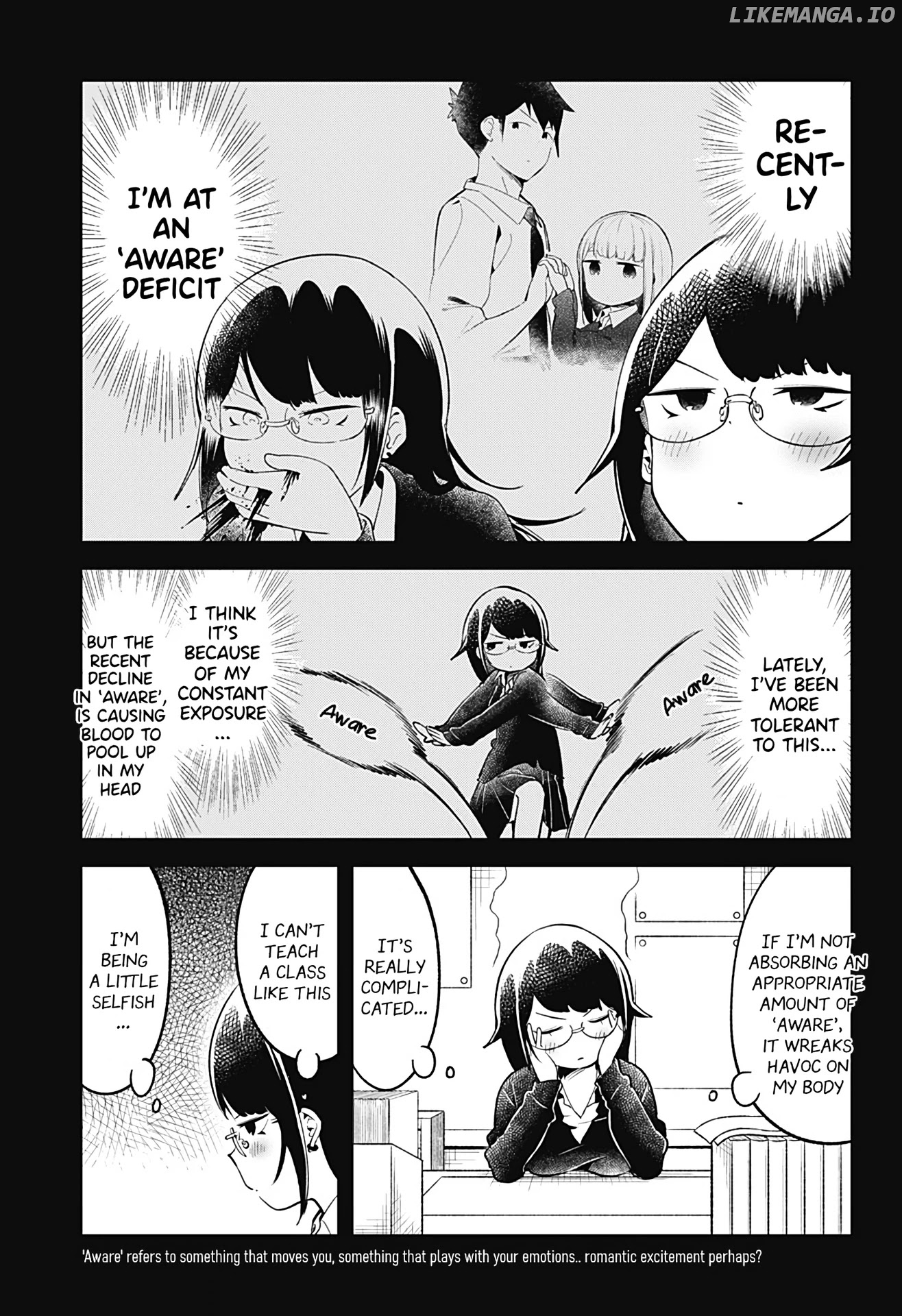 Aharen-san wa Hakarenai chapter 103 - page 4