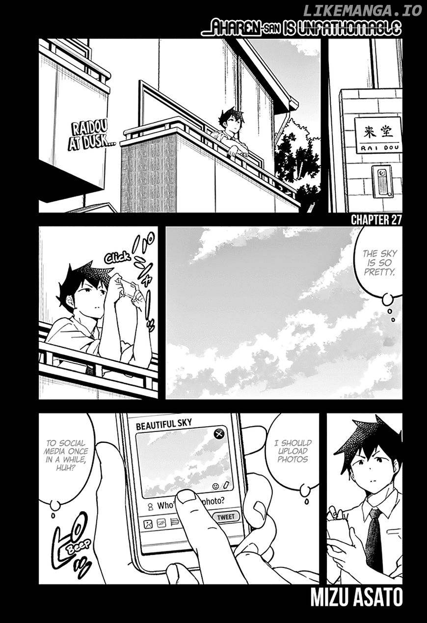 Aharen-san wa Hakarenai chapter 27 - page 4