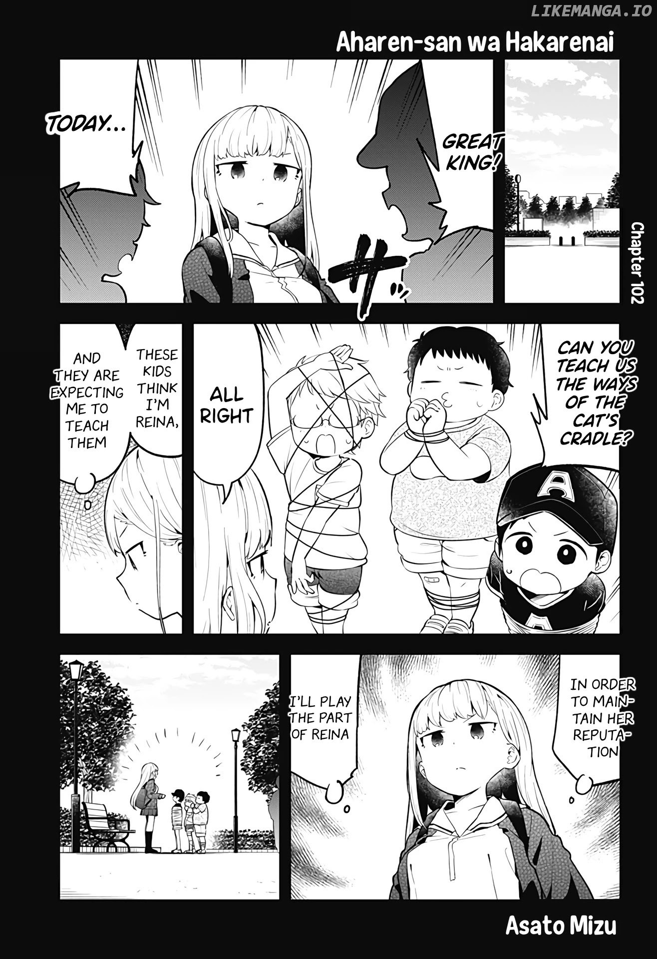 Aharen-san wa Hakarenai chapter 102 - page 2