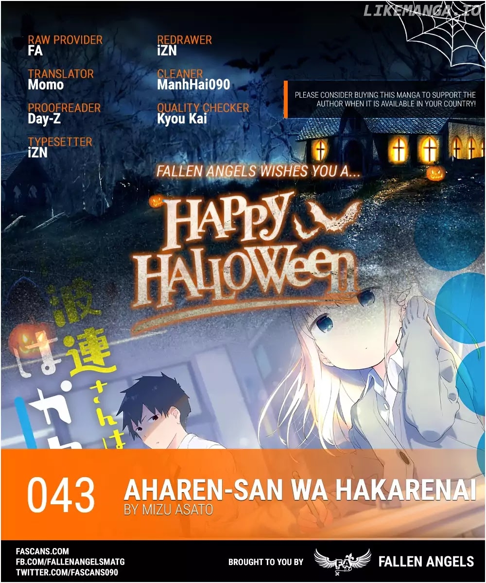 Aharen-san wa Hakarenai chapter 43 - page 1