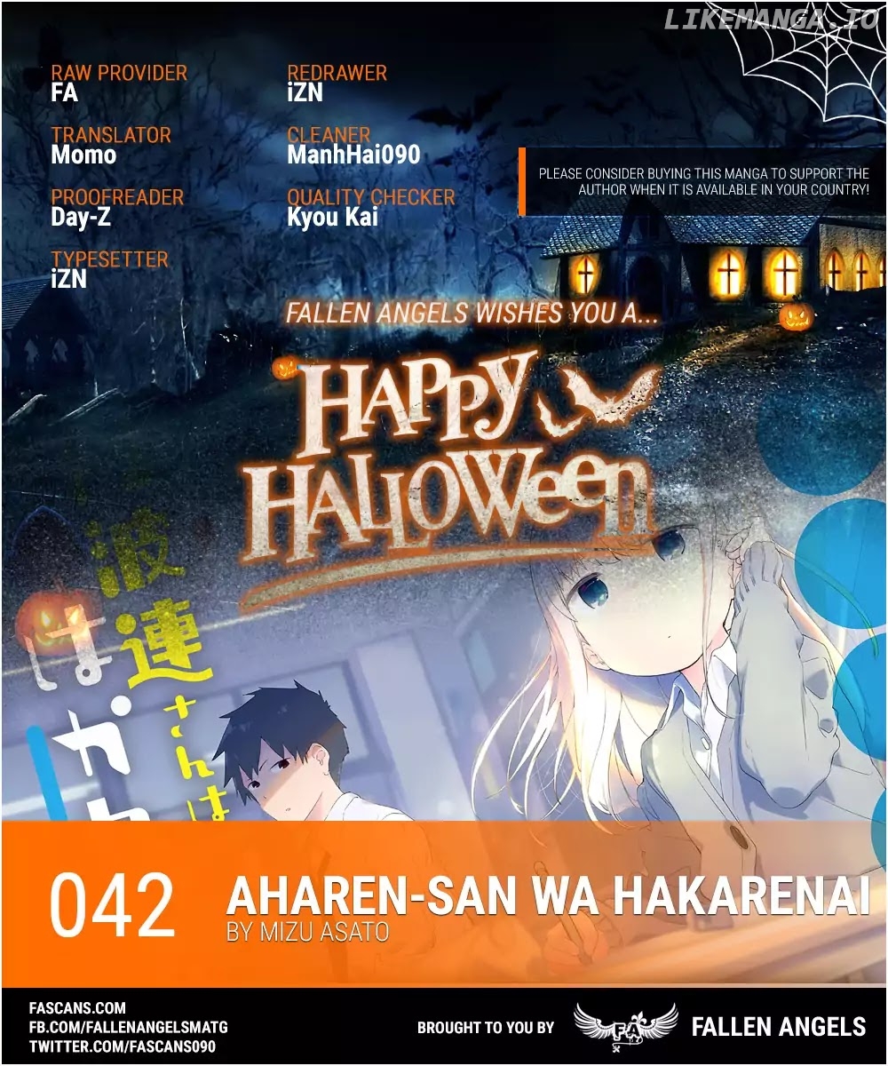 Aharen-san wa Hakarenai chapter 42 - page 1