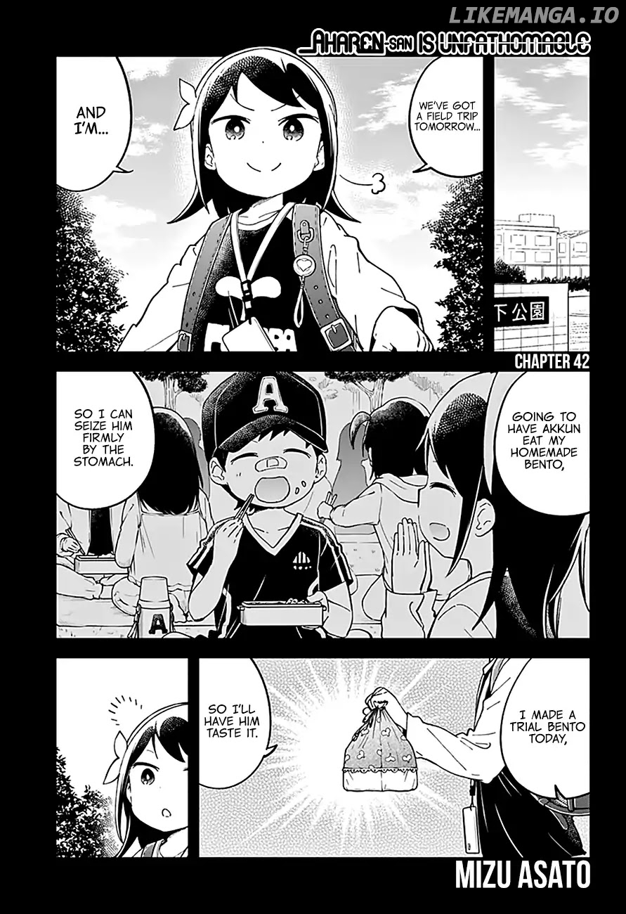 Aharen-san wa Hakarenai chapter 42 - page 3