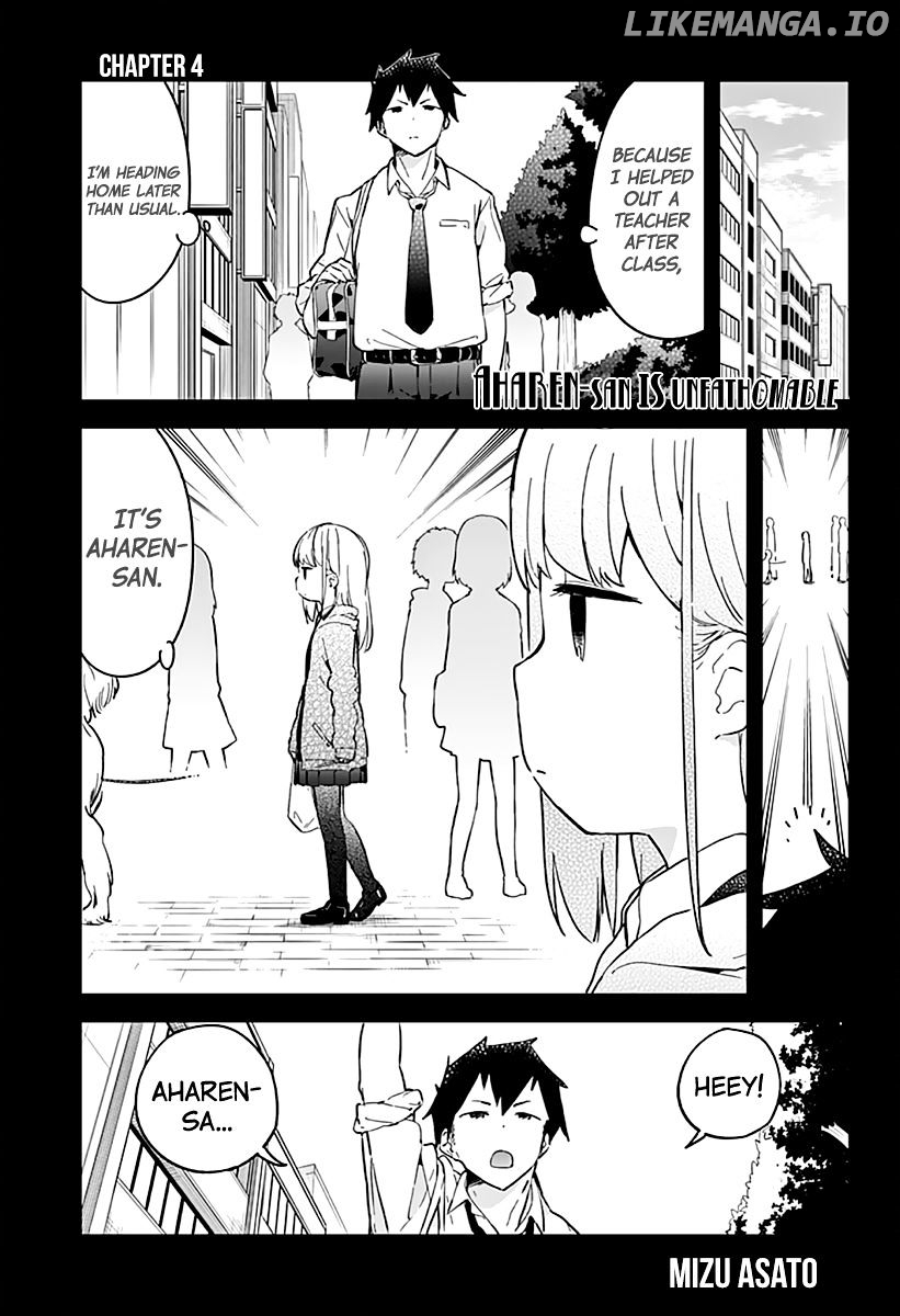 Aharen-san wa Hakarenai chapter 4 - page 3