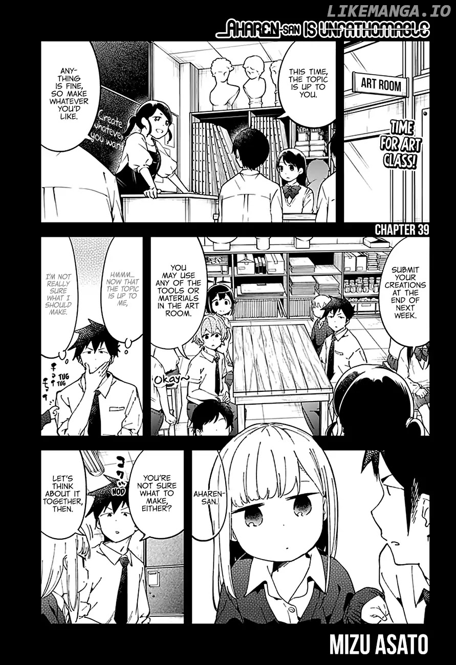 Aharen-san wa Hakarenai chapter 39 - page 3