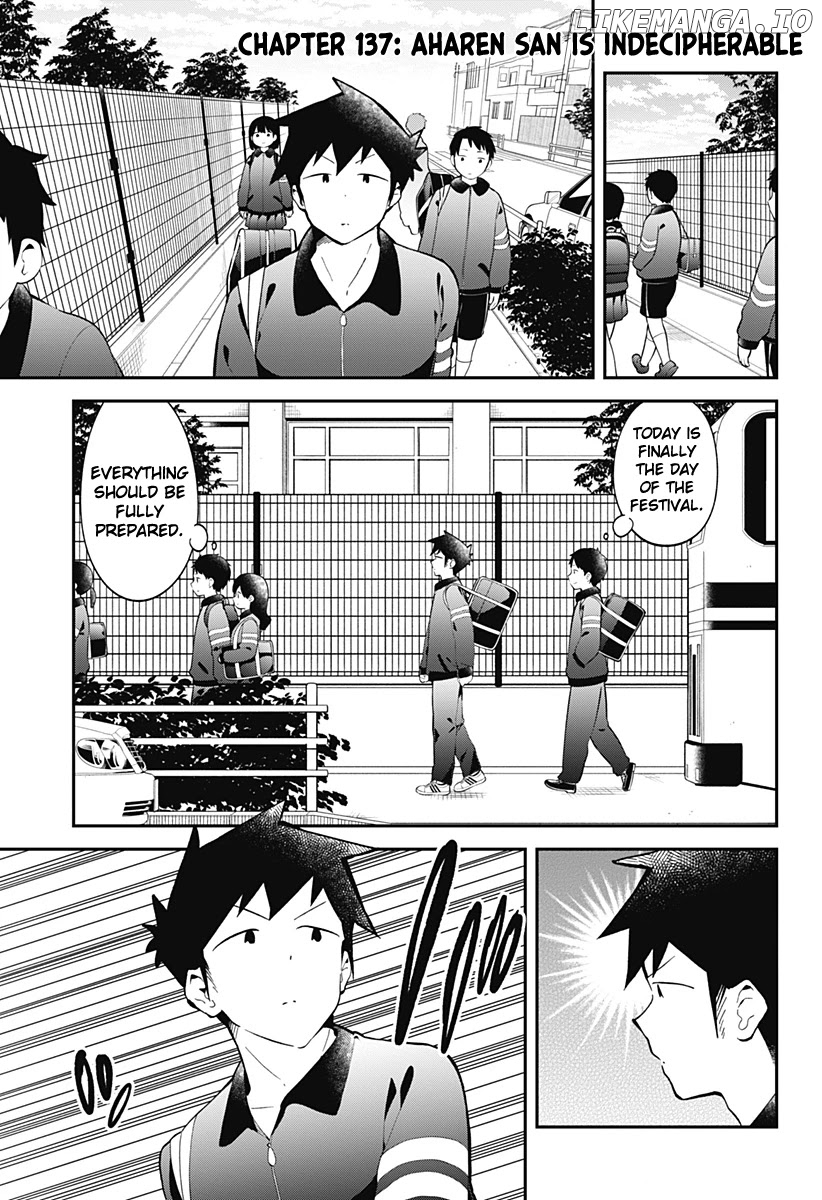 Aharen-san wa Hakarenai chapter 137 - page 2