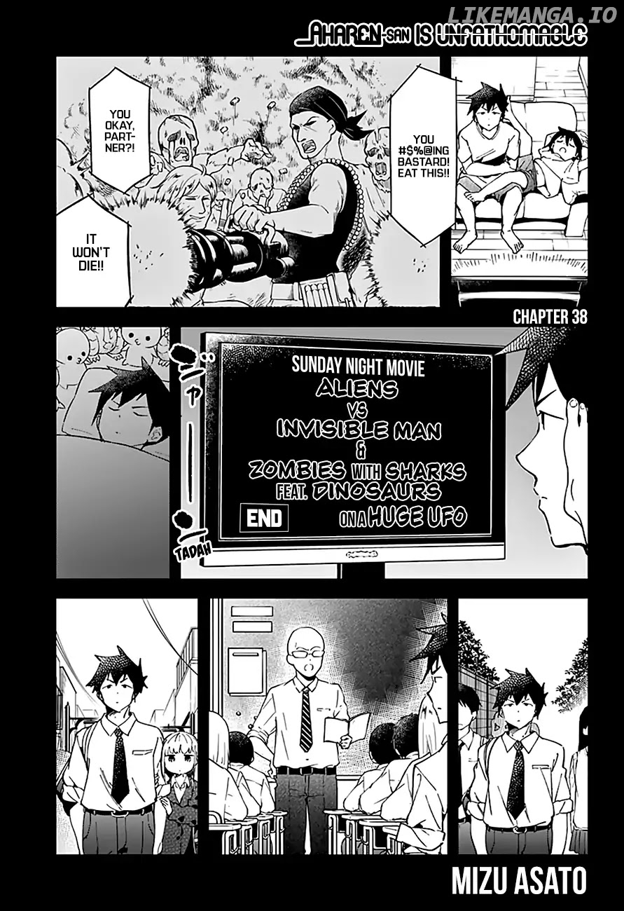 Aharen-san wa Hakarenai chapter 38 - page 3