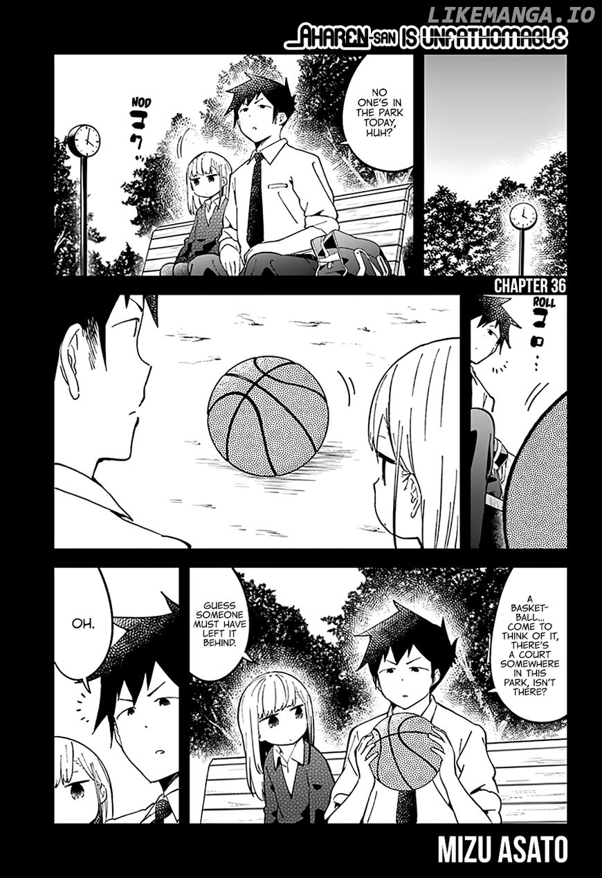 Aharen-san wa Hakarenai chapter 36 - page 3