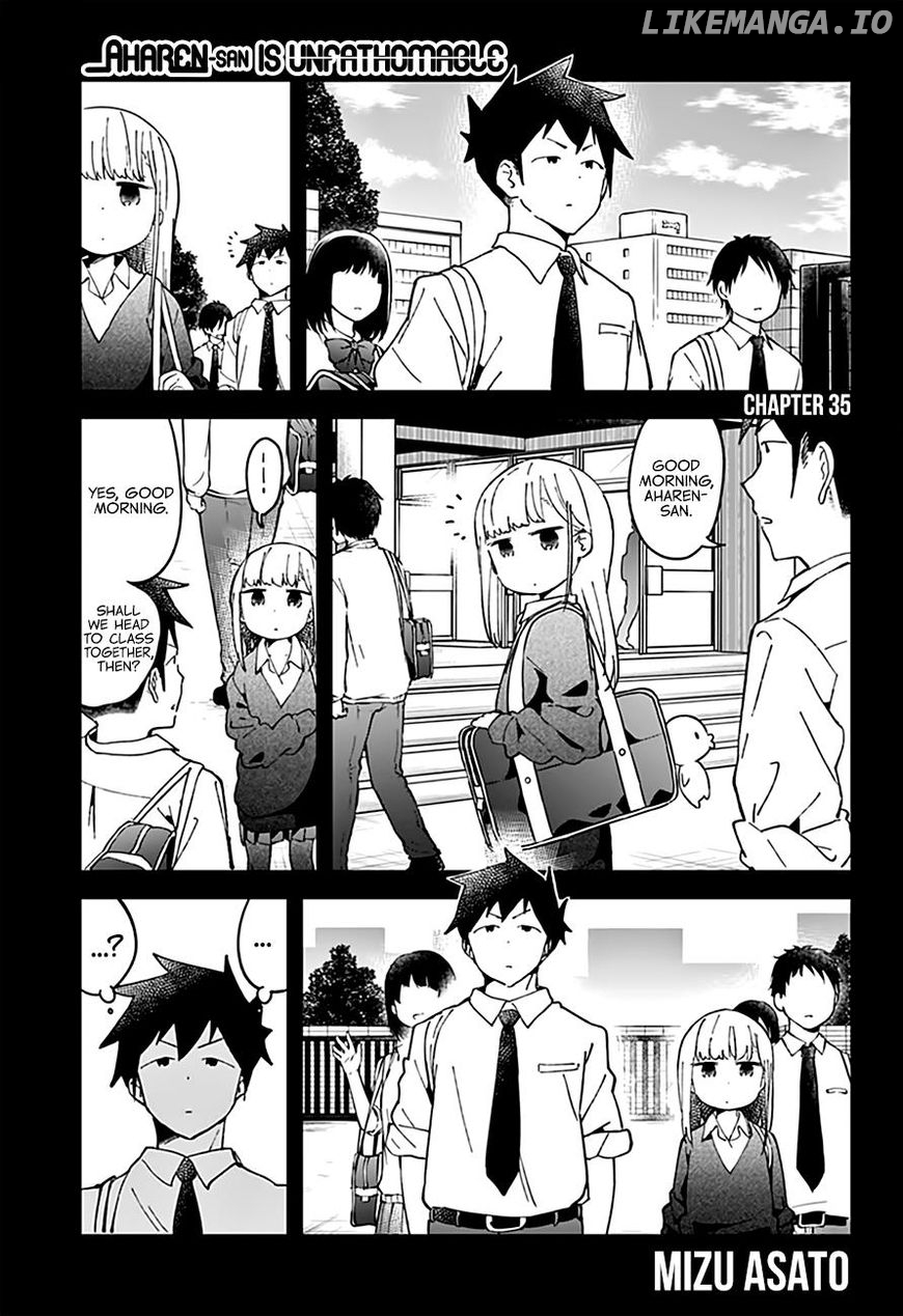 Aharen-san wa Hakarenai chapter 35 - page 3