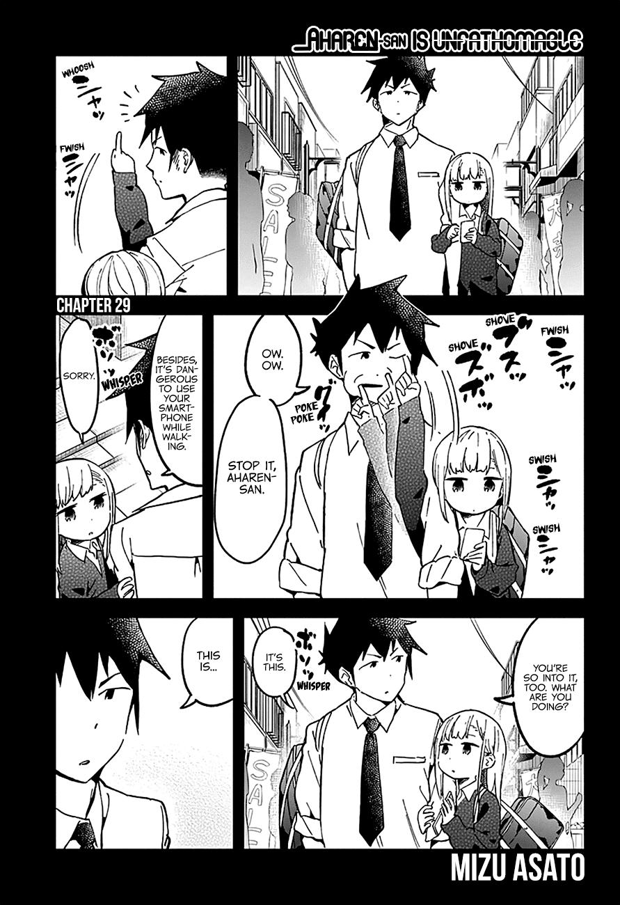 Aharen-san wa Hakarenai chapter 29 - page 3