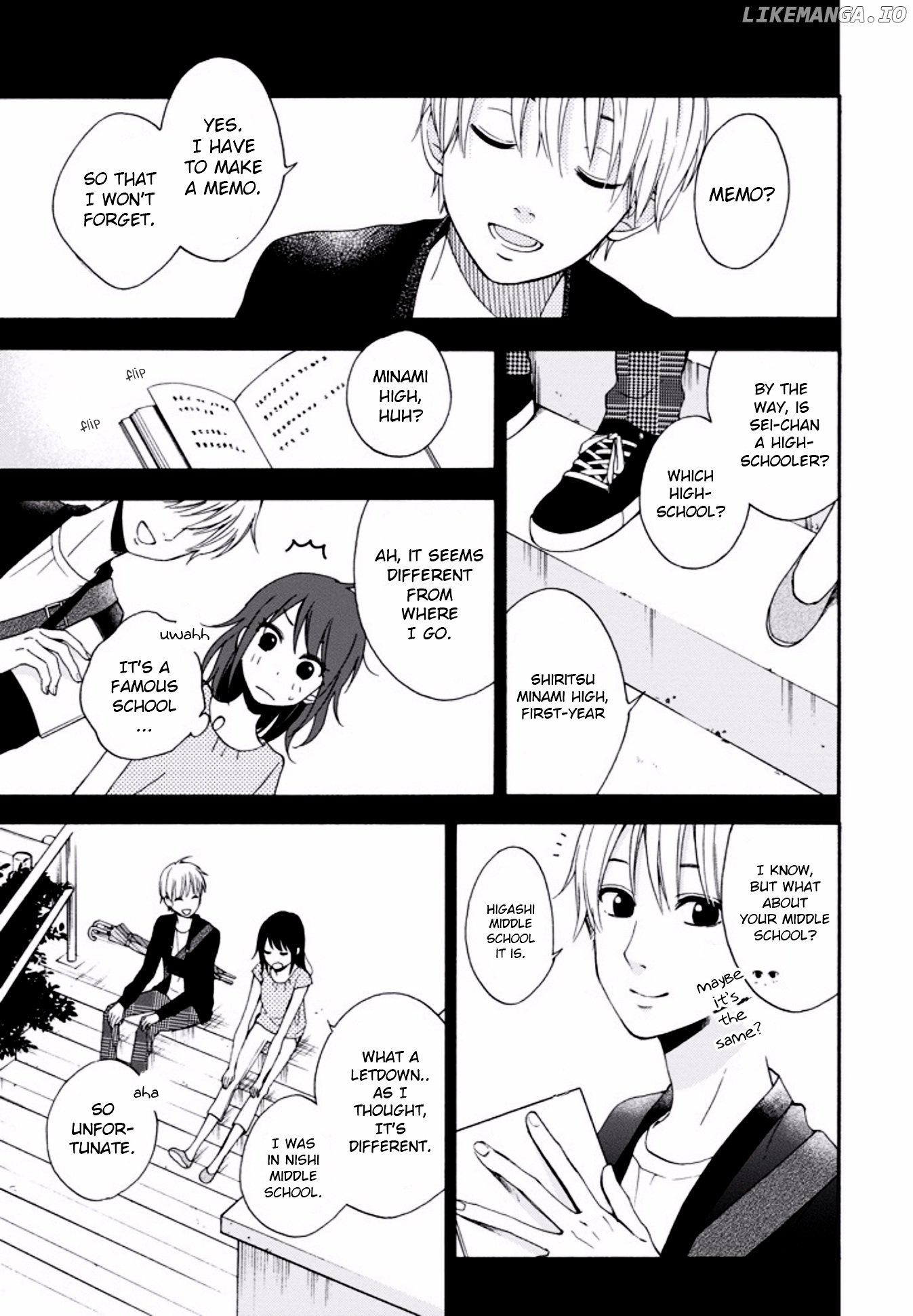 Boku wa Nando demo, Kimi ni Hajimete no Koi wo Suru. chapter 3 - page 8