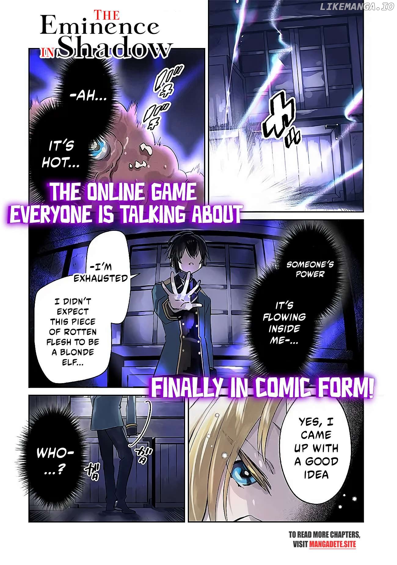 Kage no Jitsuryokusha ni Naritakute! Shichikage Retsuden Chapter 1 - page 2