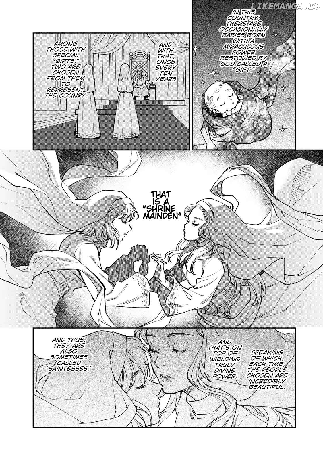 Seijo ni Uso wa Tsuujinai Chapter 1 - page 12