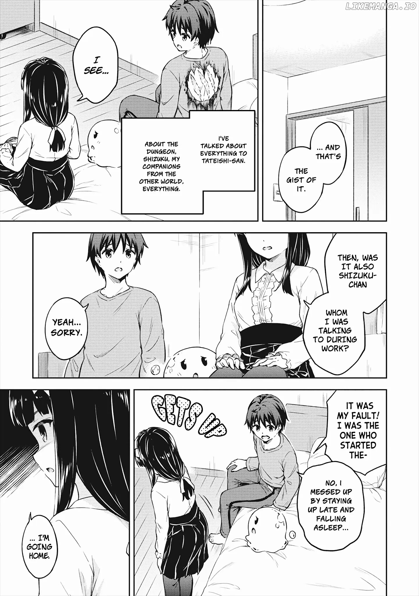 Boku No Heya Ga Dungeon No Kyuukeijo Ni Natteshimatta Ken chapter 33 - page 28
