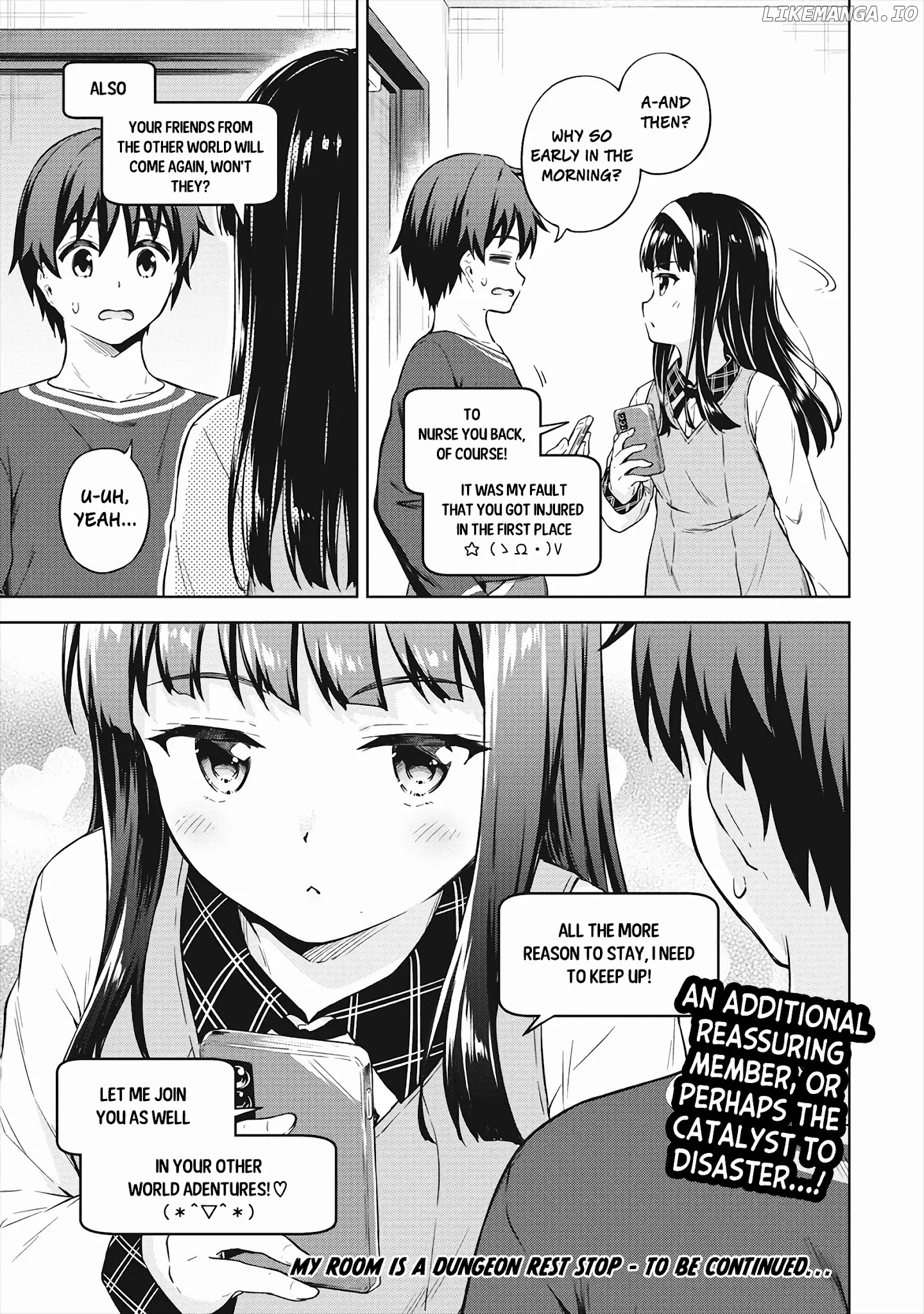 Boku No Heya Ga Dungeon No Kyuukeijo Ni Natteshimatta Ken chapter 33 - page 32