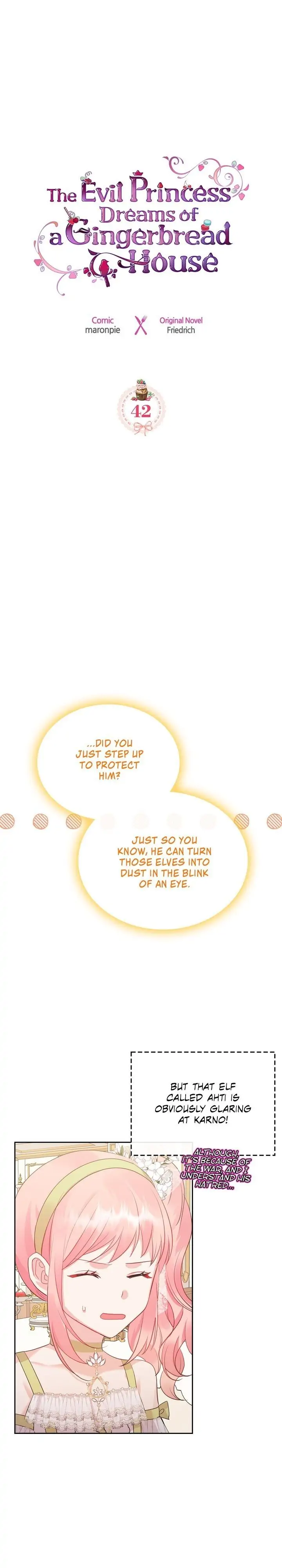 The Villainous Princess Wants to Live in a Gingerbread House Chapter 42 - page 3