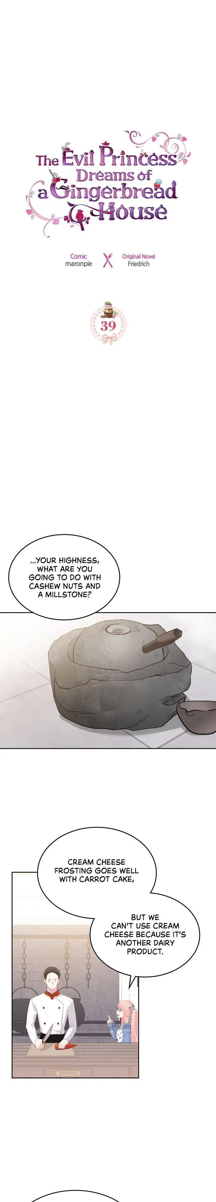 The Villainous Princess Wants to Live in a Gingerbread House Chapter 39 - page 1