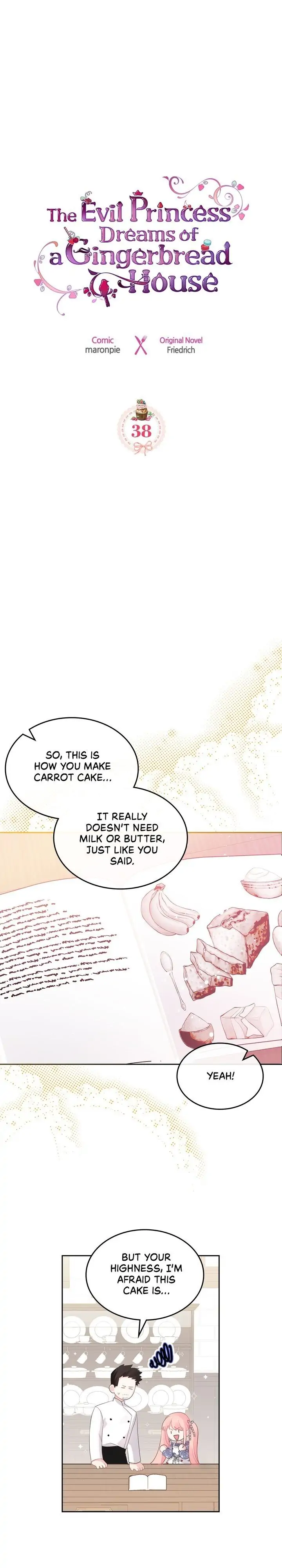 The Villainous Princess Wants to Live in a Gingerbread House Chapter 38 - page 1