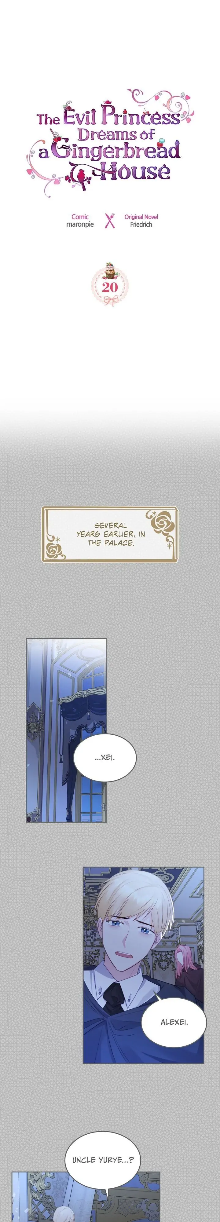 The Villainous Princess Wants to Live in a Gingerbread House Chapter 20 - page 1