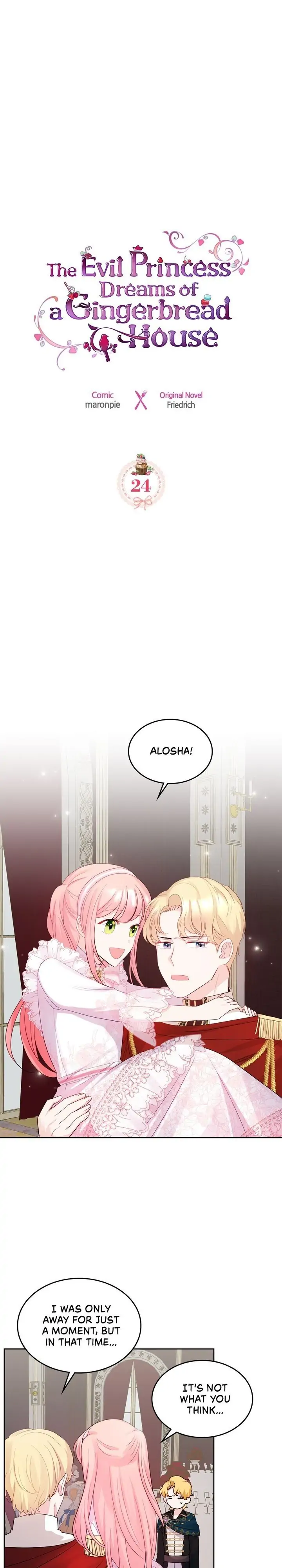 The Villainous Princess Wants to Live in a Gingerbread House Chapter 24 - page 1