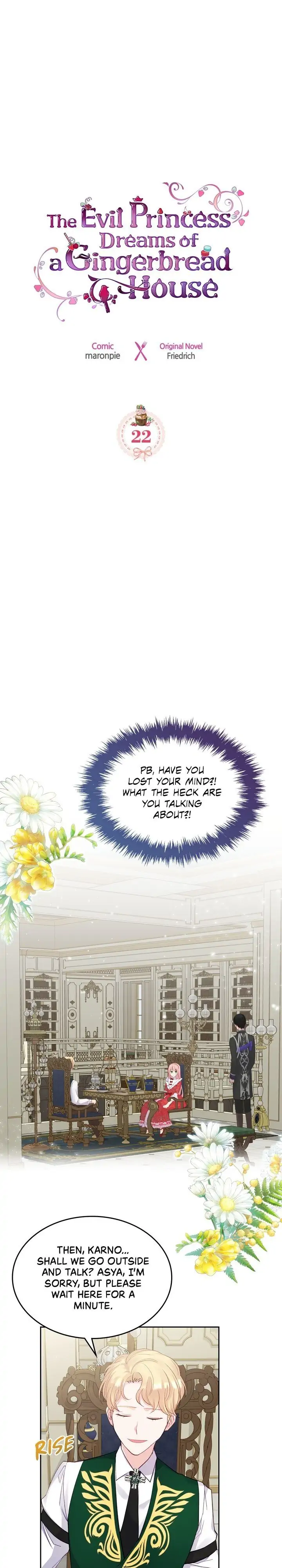 The Villainous Princess Wants to Live in a Gingerbread House Chapter 22 - page 1