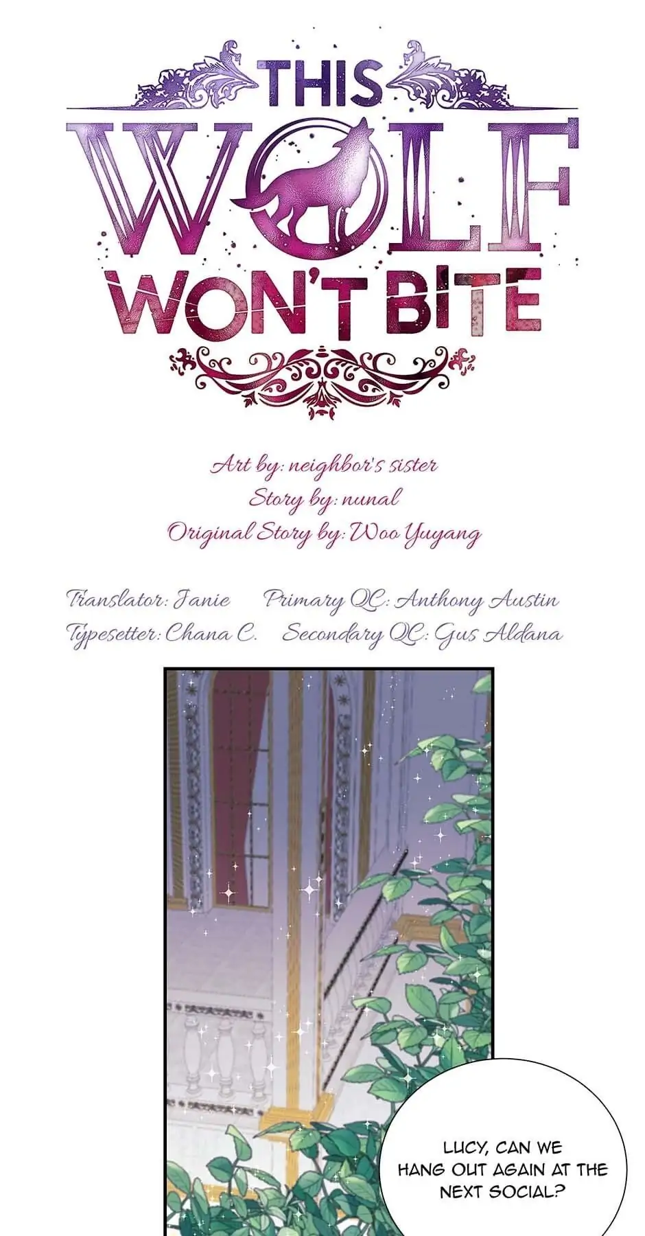 I’m a Wolf, but I Won’t Harm You Chapter 4 - page 1