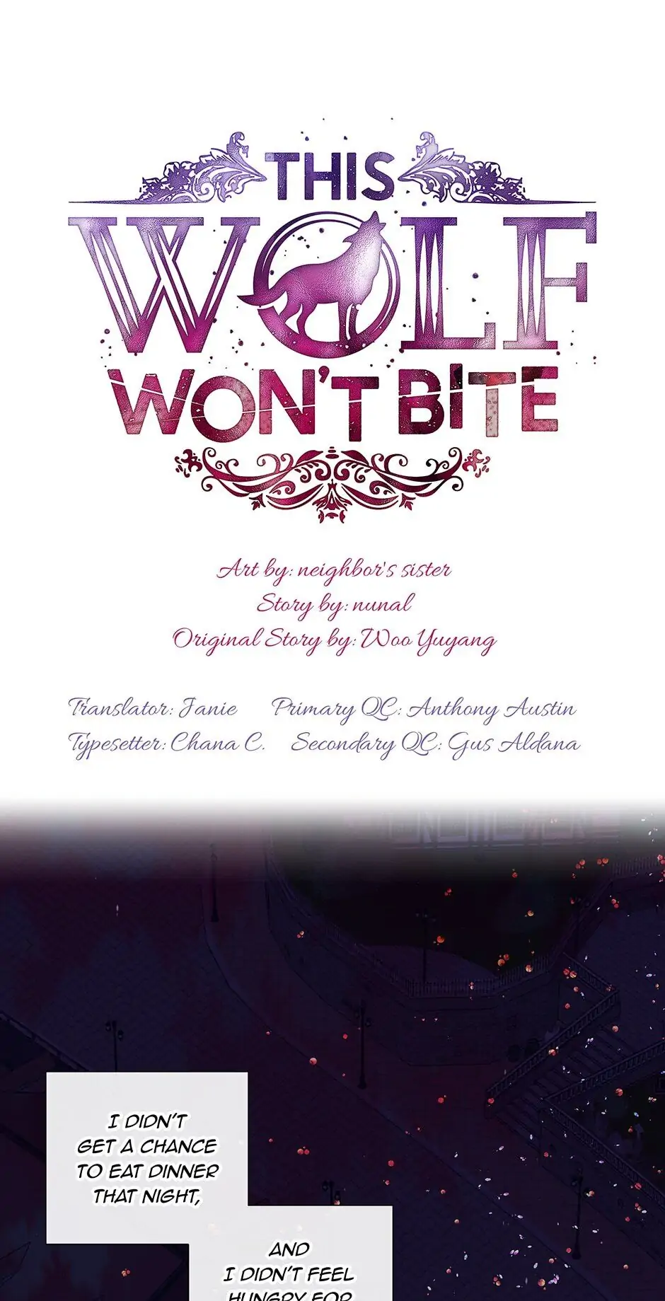 I’m a Wolf, but I Won’t Harm You Chapter 3 - page 1