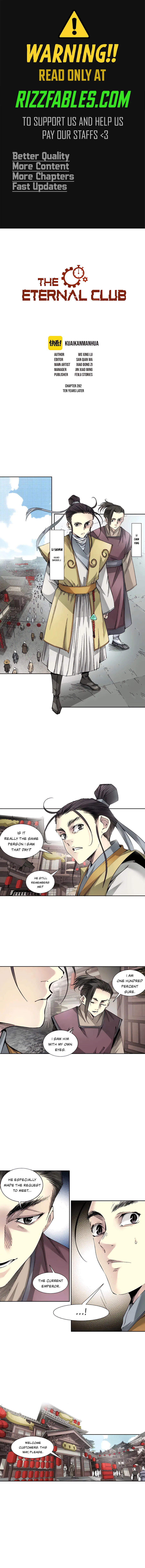 I Built a Lifespan Club Chapter 282 - page 1