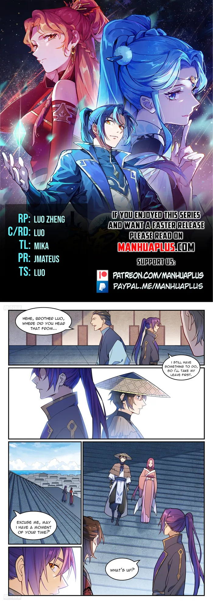 Apotheosis - Manhua Chapter 1189 - page 1