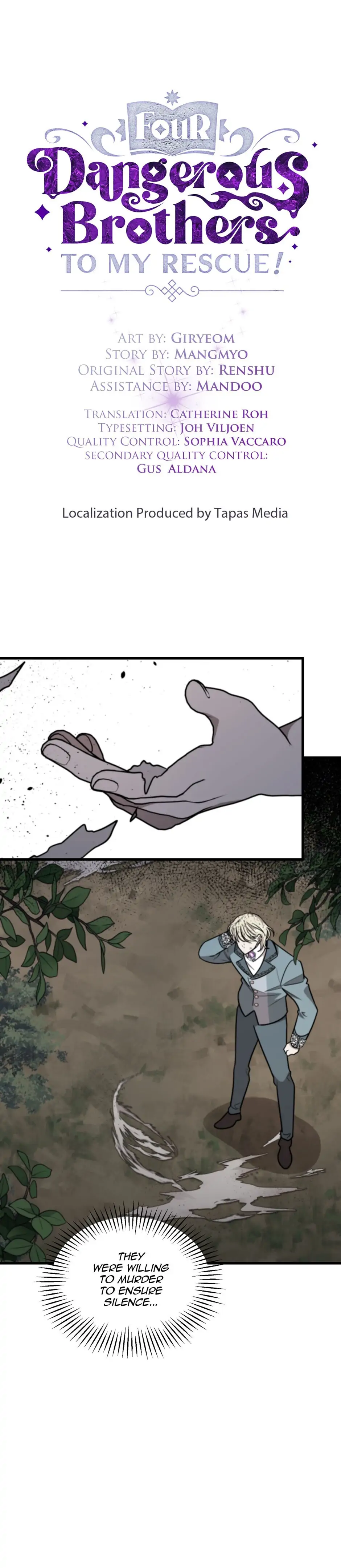 Four Dangerous Brothers to My Rescue! Chapter 19 - page 8