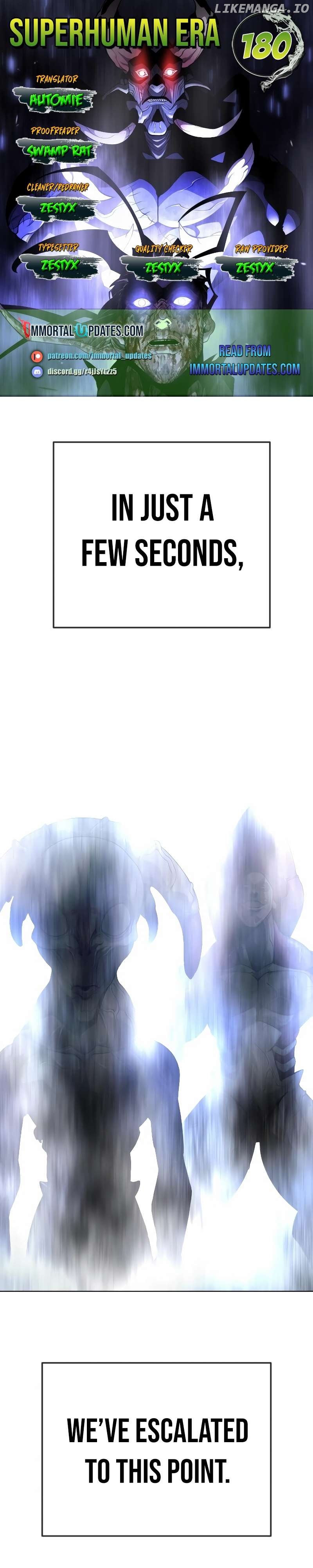 Superhuman Era Chapter 180 - page 1