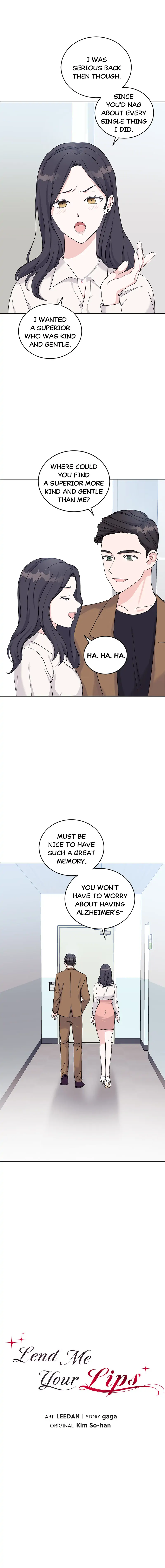 Lend Me Your Lips Chapter 6 - page 6