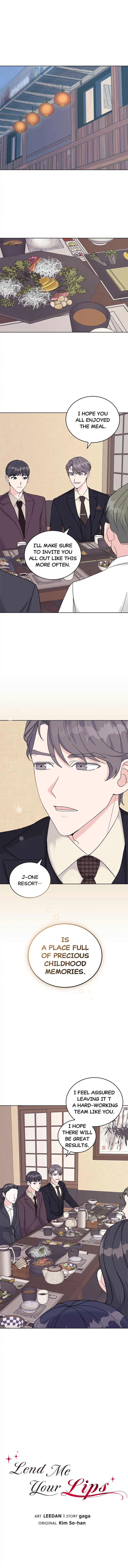 Lend Me Your Lips Chapter 9 - page 1
