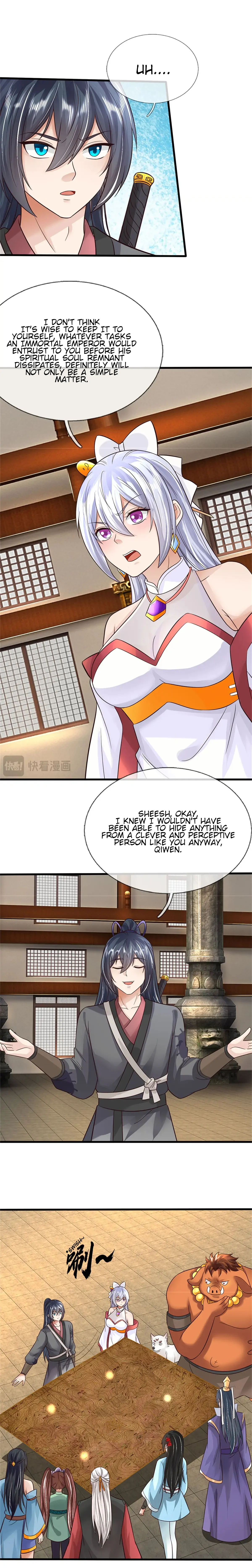 With A Sword Domain, I Can Become The Sword Saint Chapter 164 - page 9