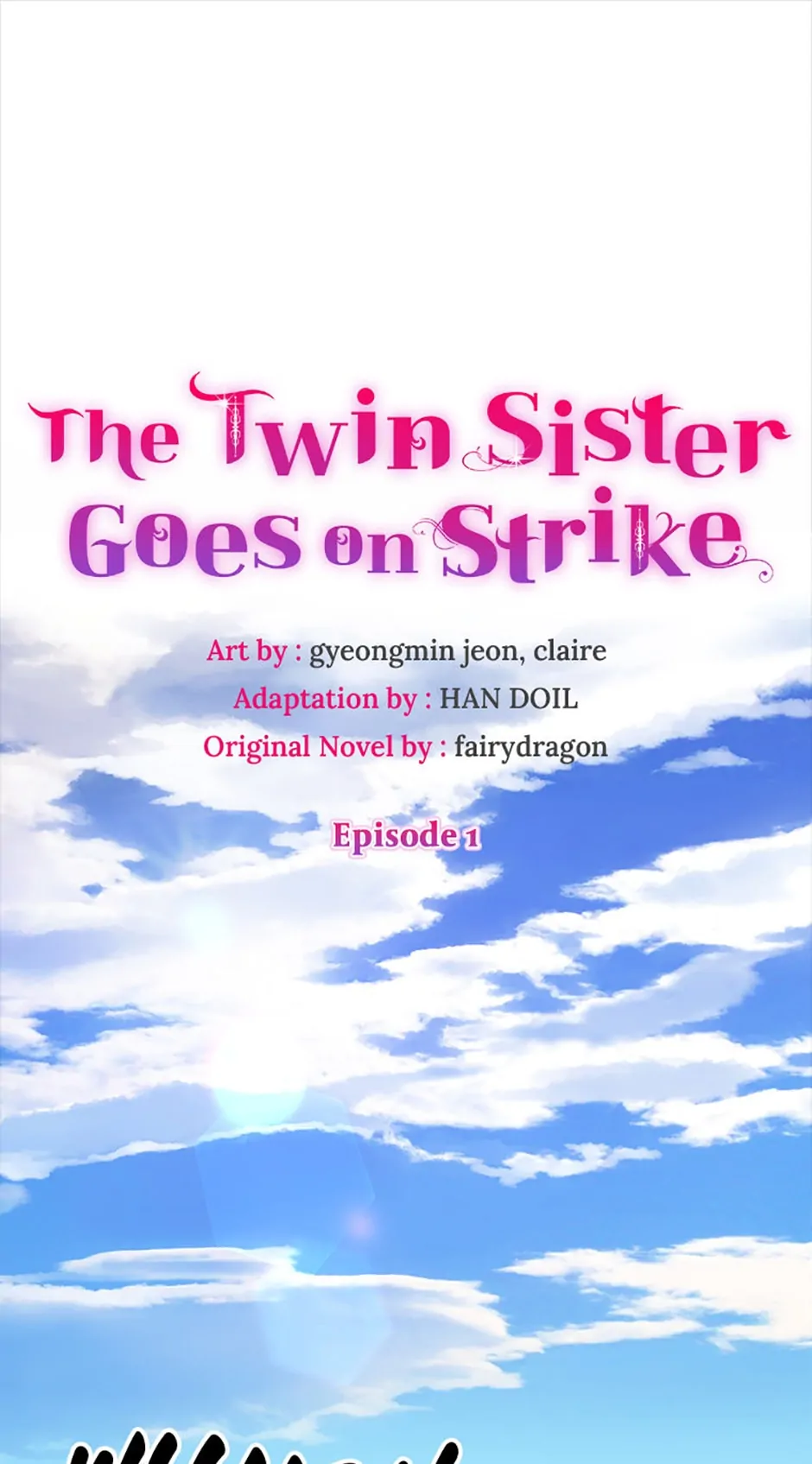 The Twin Sister Goes on Strike Chapter 1 - page 1